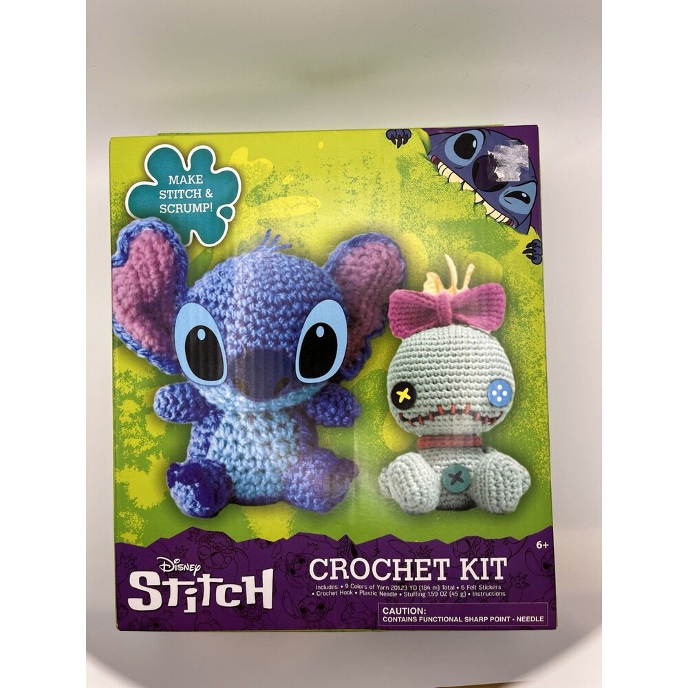 NWT Disney Stitch &‎ Scrump Crochet Kit